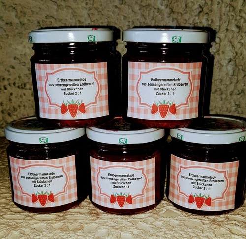 Bio erdbeer marmelade 210ml - bio-erdbeer-marmelade,