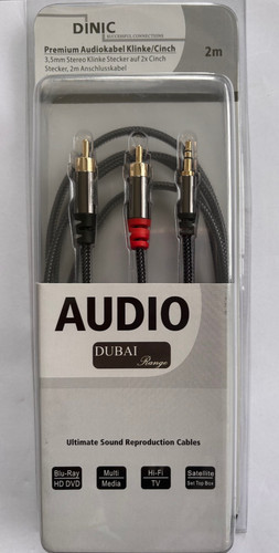Dinic premium audiokabel - dinic,