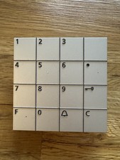 Siedle COM 611 -02 W Codeschloss-Modul Silber