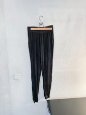 Haremshose Pluderhose High Waist Hourglass schwarz H&M Basic XS 34