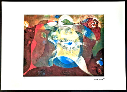 Lithographie von max ernst - lithographie,