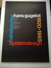 Plakat Die Neue Sammlung München Hans Gugelot Systemdesign 1984 Original TOP!