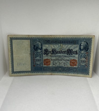 Banknote / 100 Reichsmark 1910