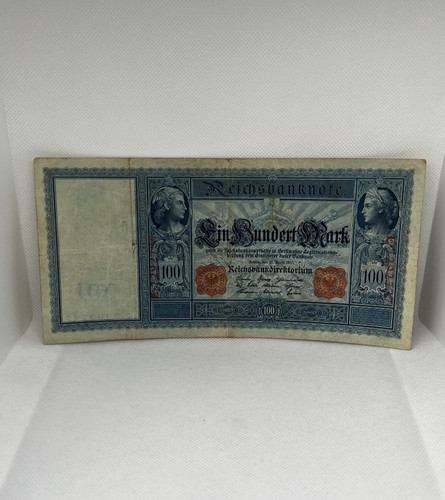 Banknote 100 reichsmark - /, 1910