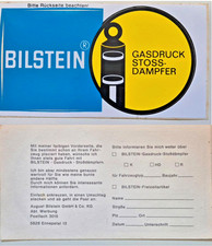 Original Bilstein Aufkleber