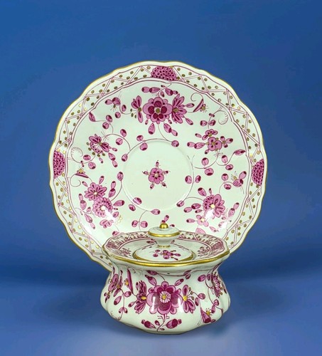 M3117 meissen tintenfass mit - tintenfass,