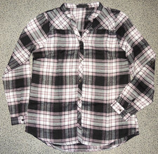 Damen Flanellbluse Langarm