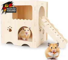 Holz Hamsterhaus 2 Etagen