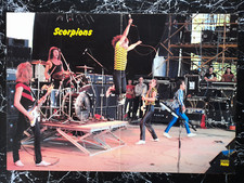 SCORPIONS on stage * 80er