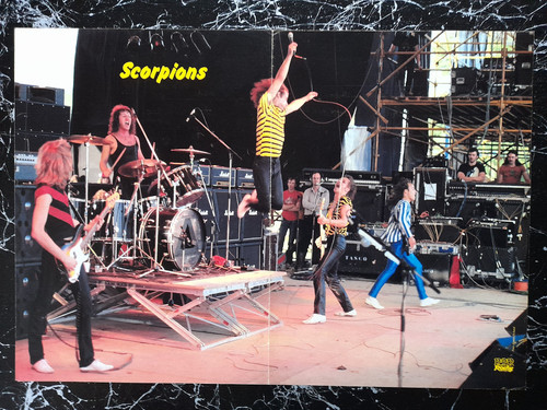 Scorpions stage 80er - on, *