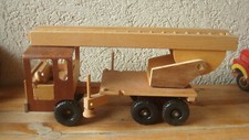 alte  DDR Holz Feuerwehr  ca 1970 VERO