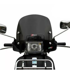 Windschutzscheibe FACO Niedrig Racing Topaz Dunkelheit für Piaggio Vespa S 50