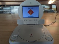 Sony Playstation 1 PS One + Sony LCD Bildschirm Monitor Rarität