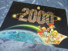 Kalender 2000 , Mosaik / Abrafaxe , Comic Kult , Reklame / Werbung , selten  TOP