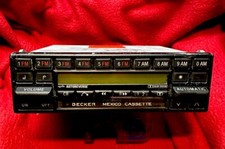 ‼️ AUTORADIO  ** BECKER MÉXICO CASSETTE  ** Model 765 ❗️