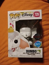 FUNKO POP! Disney - Dumbo Weiß Special Edition + D.I.Y. Vinyl NEU 729