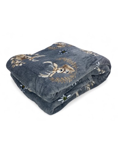 Graues hirsch sherpa plaid - graues, hirsch-sherpa-plaid