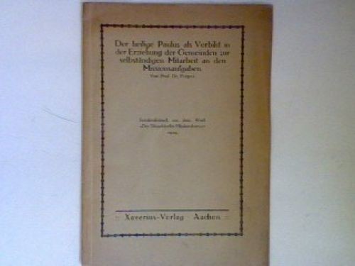 Der heilige paulus als vorbild - heilige,