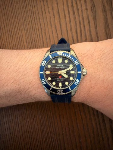 Timex deepwater quartz mm - timex,