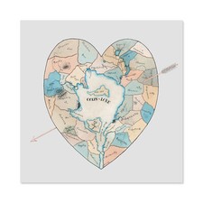 Herz Karte Romantische