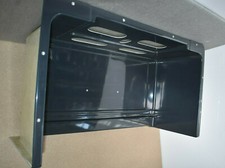 Wohnmobil Trittstufe Trittschacht starr RAL 7021 schwarzgrau 315x782x445 mm