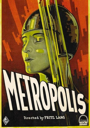 Metropolis 1927 filmplakat - metropolis,