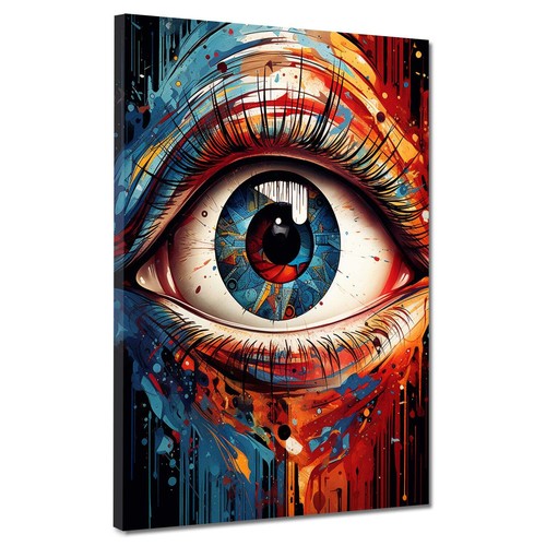 Pop art auge - pop, colour