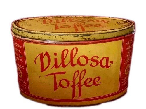 Alte große blechdose toffee - alte,