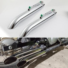 Chrom auspuff endtopf - chrom,