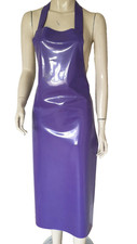 Latex schürze glänzend - latex, 0,4
