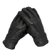 B-Ware Winter Lederhandschuhe Herren aus 100% Schafs-Leder mit Fleece-Fütterung