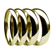 9ct Gelbgold Schwerer Court