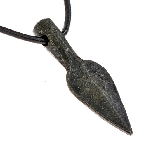 Geschmiedetes amulett speer - amulett,