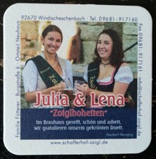 Bierdeckel der zoiglwirtschaft - bierdeckel,