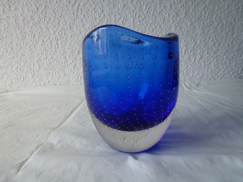 Blaue sommerso glas - blaue,