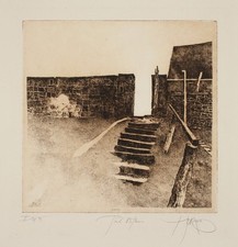 Herzog, Walter (1936*) Radierung TÜR