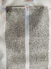Original manuskript blatt - manuskript,