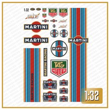 Waterslide decal martini - waterslide, 1:32
