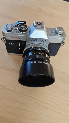 Canon ftb mit 8 50 - ftb, 1,8