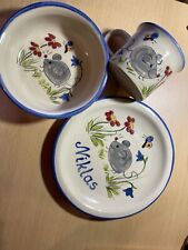 Ton Geschirr Handgemacht Niklas Made In Hof