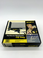 Andro Tischtennis Netzgarnitur PINGPONG Clip Easy SET Metall OVP Neuwertig