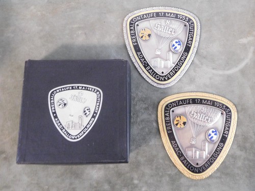 Medaille freie ballontaufe - 2x,