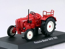 Porsche Master N419 rot 1962 Traktor 1:43 Hachette/UH Modellauto ZZZ 