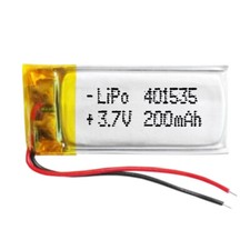 AKKU 401535 LiPo 3,7V 200mAh