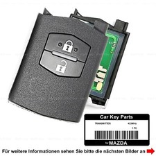 Schlüssel Ersatz Fernbedienung 433MHz für Mazda 2 DE 6 GH 2008-2014 Siemens