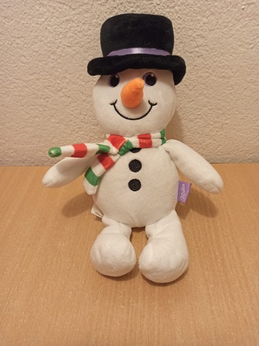 Milka plüsch schneemann mit - plüsch,