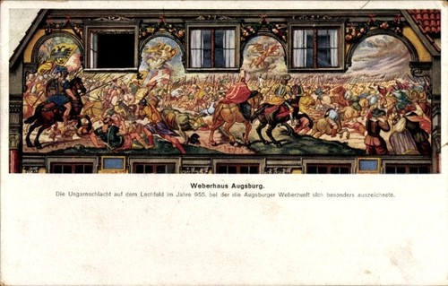 Augsburg schwaben - ak,