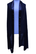 Sheego Damen Stola Schwarz