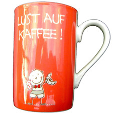 Auerhahn Be Happy Kaffeebecher