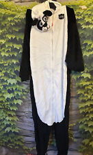 Panda Onesie Karneval Kostüm Damen Gr. XS Fasching Party, Mottowochen Jumpsuit